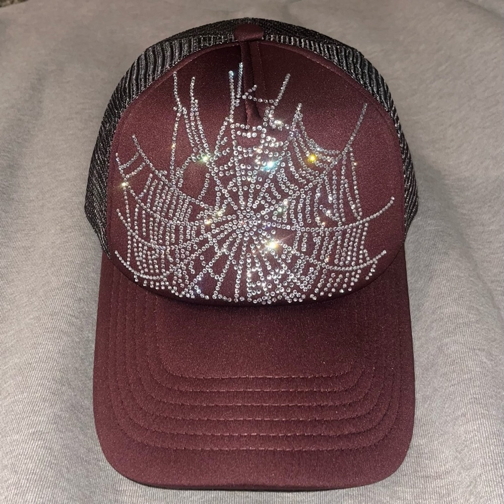 Sp5der Brown Web Trucker